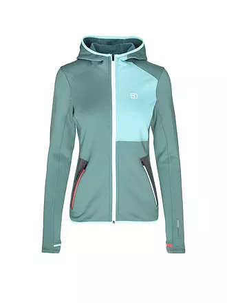 ORTOVOX | Veste à capuche en polaire pour femmes | mint